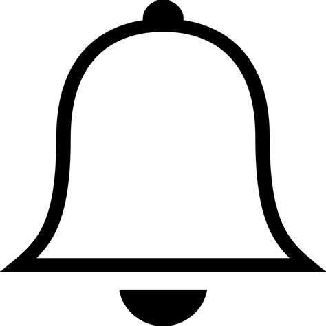 Download Ios Bell Outline Svg Png Icon Free Download (#411519) - OnlineWebFonts.COM