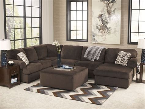 Camden Large Modern Chocolate Microfiber Living Room Sofa Couch