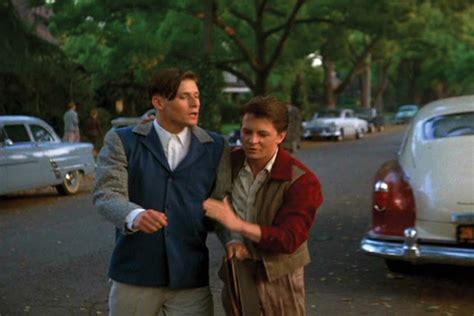Crispin Glover George Mcfly Period Sport Jacket From