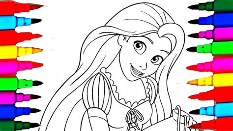 They also love to color. Disney for Girls Rapunzel Ballet Princess Coloring Sheet ...