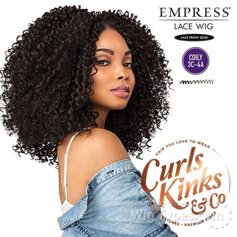 Sensationnel Curls Kinks And Co Synthetic Hair Empress Lace Front Wig