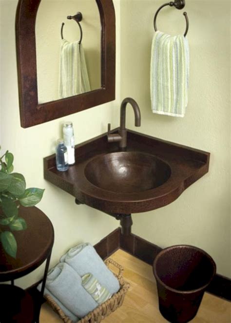 Corner Bathroom Sink Ideas 29 — Freshouz Home And Architecture Decor