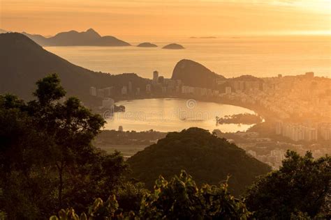 Beautiful Rio De Janeiro View By Sunrise Stock Photo Image Of Nature