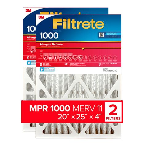 20 x 25 x 4 Air Filters at Lowes.com