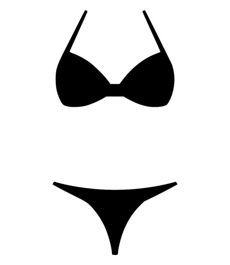 Swim Suit Png Bikini Clipart Black And White Transparent Cartoon The Best Porn Website