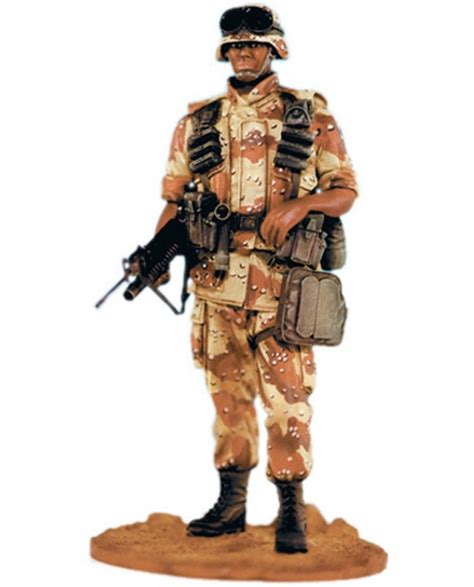 Sol Figure Kit Us Army Desert Storm Soldier Scale 116