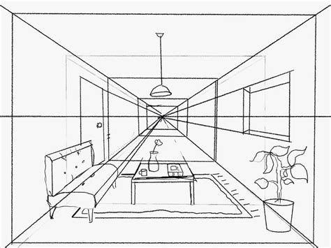 Top More Than 71 One Point Perspective Sketches Vn