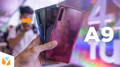 Samsung Galaxy A9 2018 Hands On Review Worlds First Quad Camera
