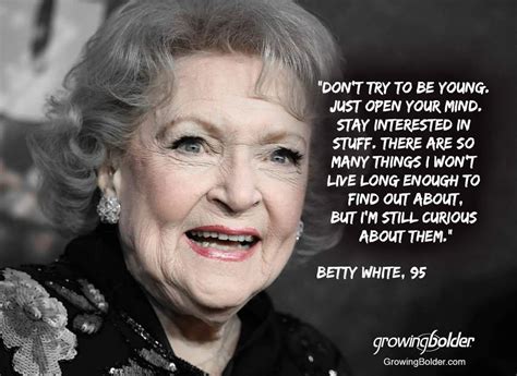 Betty White Quotes On Aging