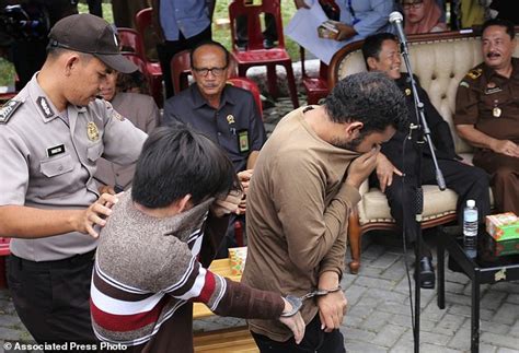2 Men In Indonesia Caned Dozens Of Times For Gay Sex Daily Mail Online
