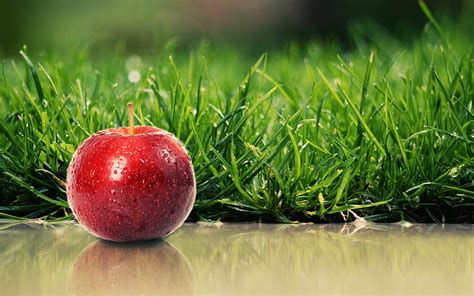 Red And Green Apples Wallpaper