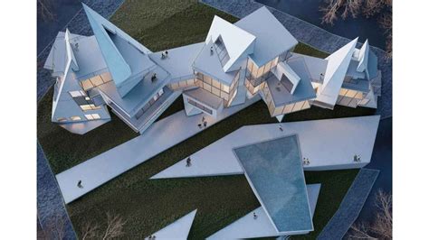 Complex Geometric Compositions As Houses On The Scenic Lands Of Alanya