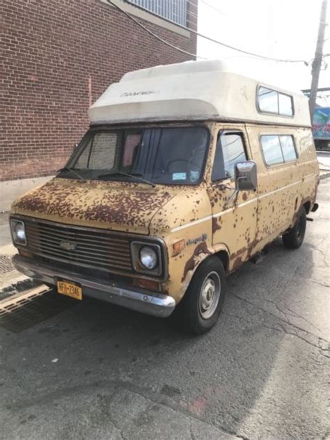 See more ideas about chevy express, van, camper van. 1974 Chevy Coachmen camper van - Looks bad - Runs well ...