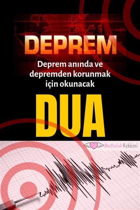 İlk olarak şunu belirtmek gerekir; DEPREM ANINDA VE DEPREMDEN KORUNMAK İÇİN OKUNACAK DUA ...