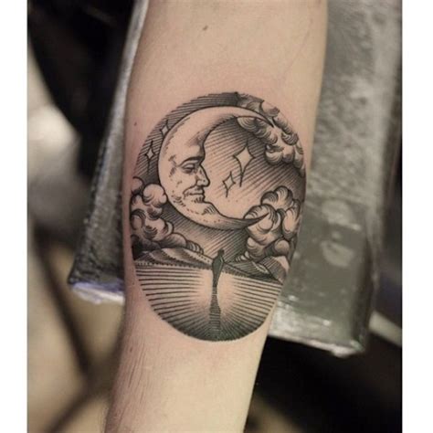 Dreamy Tattoos That Capture The Beauty Of The Night Sky