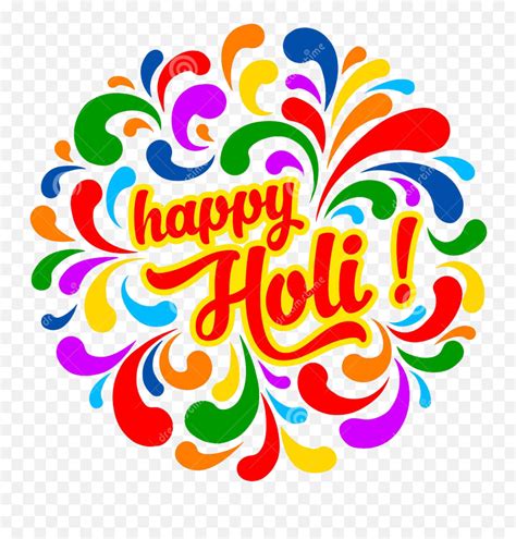 Happy Holi Colorful Festive Splash Indian Transparent Happy Holi Png
