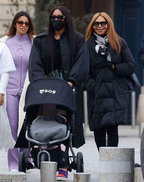 Naomi Campbell Makes A Rare Appearance With Her Nine Month Old Daughter