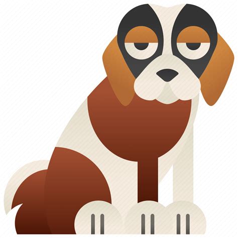 Bernard Canine Friendly Large Saint Icon Download On Iconfinder