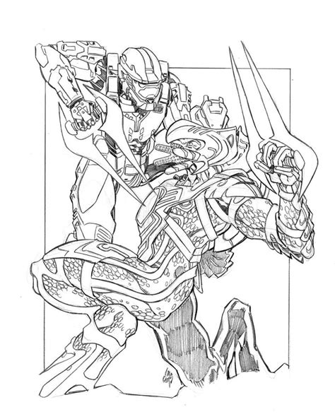 Looking for the best wallpapers? Halo Color Pages - Coloring Home