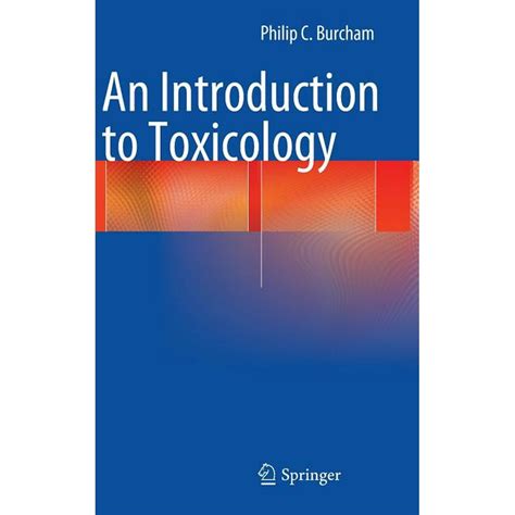 An Introduction To Toxicology Hardcover