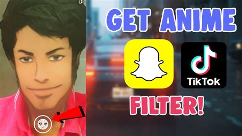 How To Get Anime Style Filter On Snapchat And Tiktok Anime Effect Tiktok Snapchat Youtube