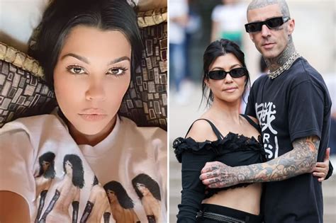 Kourtney Kardashian Shocks Fans With Nsfw Outfit During Romantic Honeymoon With Travis Barker