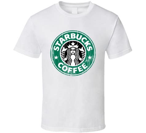 Starbucks Logo Popular Coffee Shop Java Joe Drink Food T T Shirt