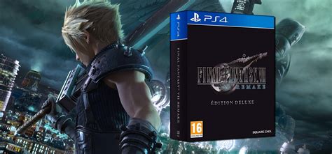 Unboxing Final Fantasy Vii Remake Edition Deluxe Ps4 Scaled Je Suis