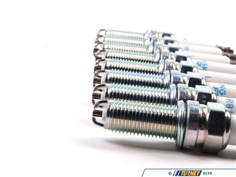 If your bmw has developed a misfire, studders, or feels down on power it could be due to worn out spark plugs. 12120032273kt - OEM NGK Spark Plug Set - LKR8AP - E9X M3 S65 | Turner Motorsport