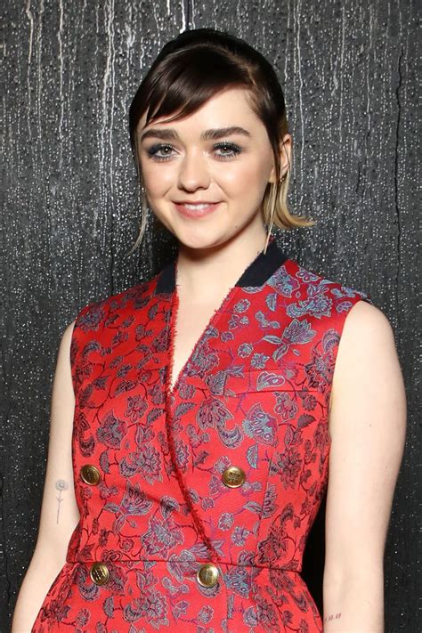 Maisie Williams At Givenchy Fashion Show In Paris 03012020 Hawtcelebs