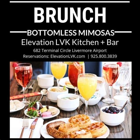 Sep 19 Brunch With Bottomless Mimosas Livermore Ca Patch