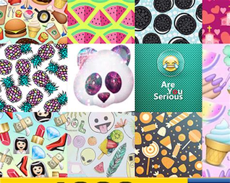Best high quality emoji wallpapers collection for your phone. Emoji wallpaper for mobile | Emoji Mess 1080 x 1920 HD ...