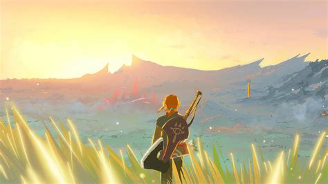 1366x768 The Legend Of Zelda Breath Of The Wild Paint Art 4k Laptop Hd