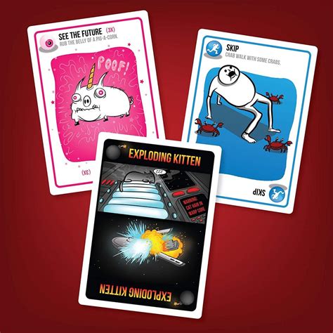 Exploding kittens is a card game published by the oatmeal in 2015. Exploding Kittens - The Granville Island Toy Company