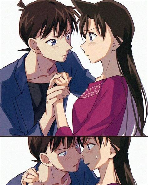 🌸 Detective Conan 🌸 ️ Shinichi And Ran ️ Detectiveconan Meitanteiconan Kudoshinichi