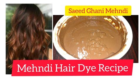 Mehndi Hair Dye Recipe Dye Your Hair Naturally With Mehndi Youtube