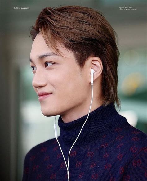 Pin By Gi On Exo Kai Exo Kai Mullet Hairstyle