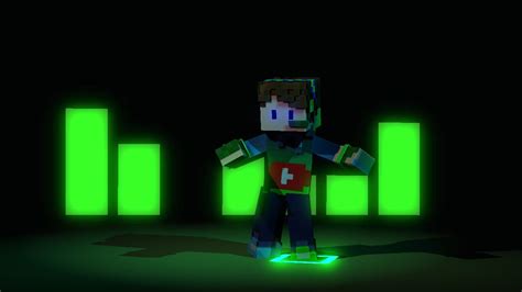 Shuffle Dance Minecraft Animation Template By Cindyca Youtube