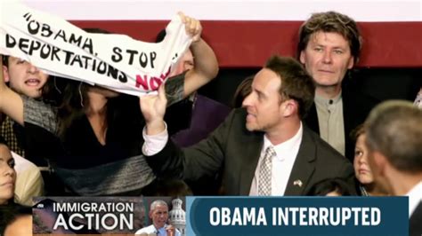 Activists Interrupt Obama During Immigration Speech