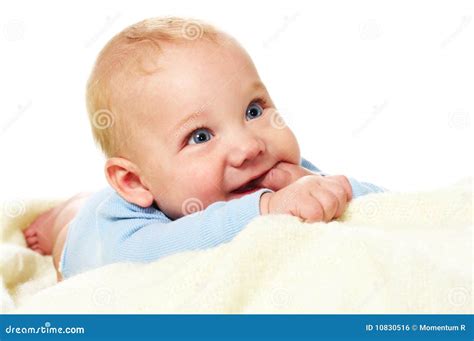 Smiling Baby Boy Stock Photo Image Of Face Happy Cheerful 10830516