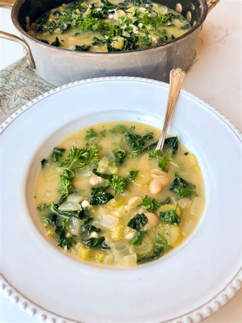 Kale And White Bean Soup Healthyish Foods