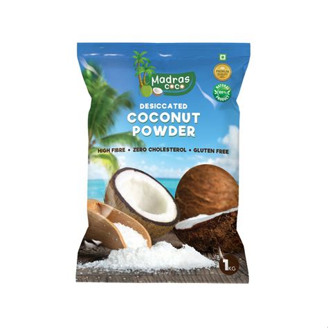 A Grade Whole Desiccated Coconut Milk Powder Packaging Size 1 Kg