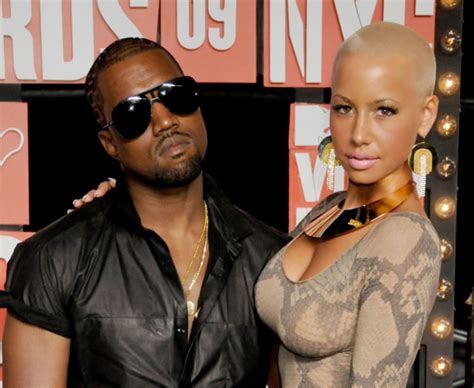 Amber rose steps out with boyfriend alexander edwards in la amber rose is ready to pop as she steps out flaunting her. A History of Kanye West and Amber Rose's Relationship ...