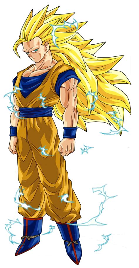Goku first used the super saiyan 3 transformation in a brief battle against majin buu in order to stall him long enough for trunks to find the dragon radar. Super Saiyan 3 | VS Battles Wiki | FANDOM powered by Wikia
