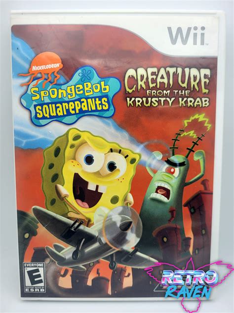 Spongebob Squarepants Creature From The Krusty Krab Nintendo Wii