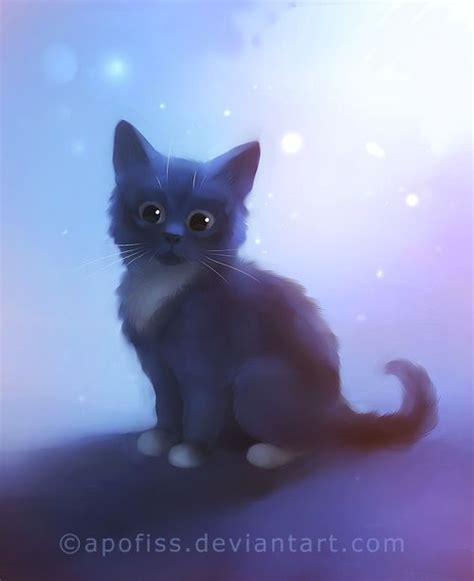 Little One ~ Rihards Donskis Aka Apofiss Cute Animal Drawings Cat