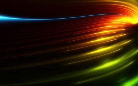 Abstract Wavy Lines Glowing Wallpapers Hd Desktop And