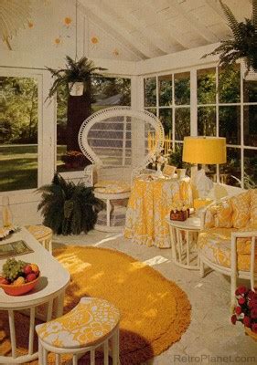 Design, furniture, watch, interior, chair, kitchen, fireplace. 1970s Decorating Style | Colors, Patterns & Design of the '70s