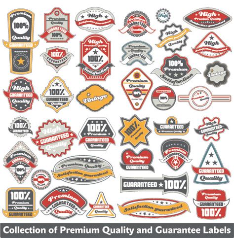Classic Label Stickers 01 Free Vector Vector Label Free Download