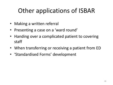 Ppt Isbar For Clear Communication Powerpoint Presentation Free